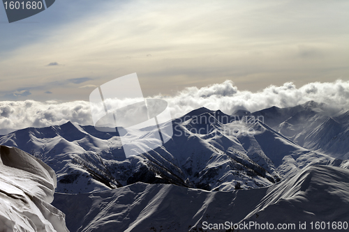 Image of Evening mountains