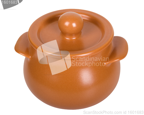 Image of Ceramic pot close-up