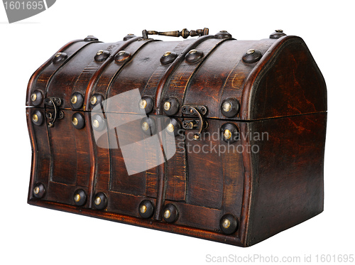 Image of Wooden chest.