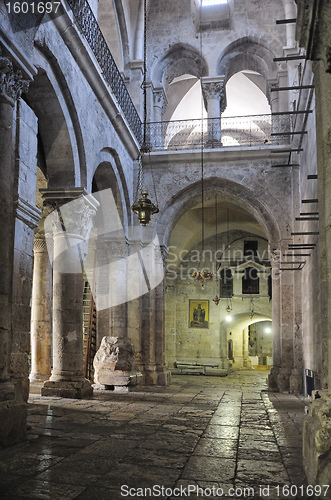 Image of Interior of the Church of the Holy Sepulchre 