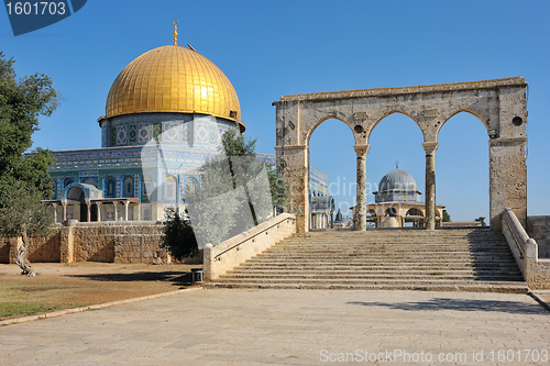 Image of Dome of the Rock. 