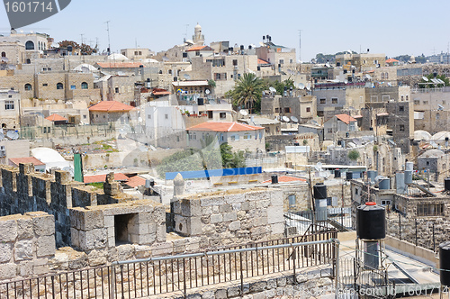 Image of Jerusalem, the roofs of the old city.