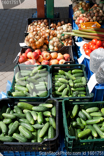 Image of vegetables on the market