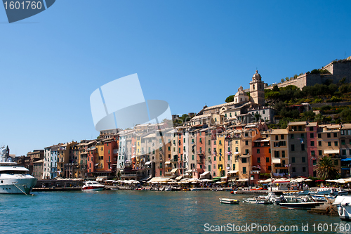 Image of Portovenere harbour, Italy