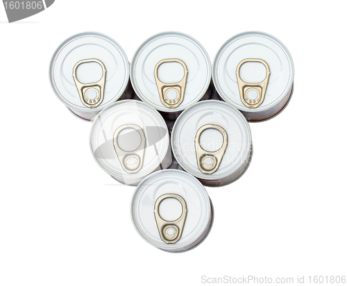 Image of aluminum cans and ring pull