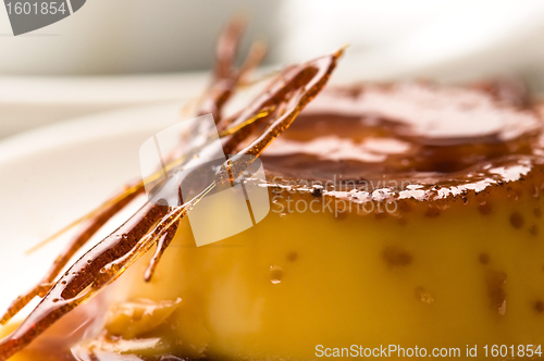 Image of Delicious creme caramel dessert 