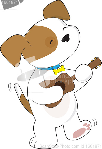 Image of Cute Puppy Ukulele