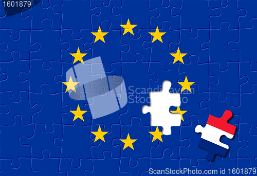 Image of France and European Union