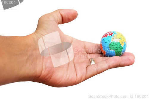 Image of Hand and Earth