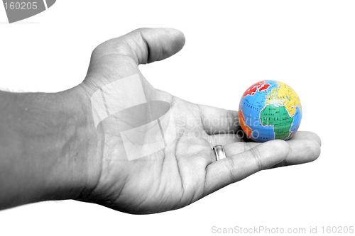 Image of Hand and Earth