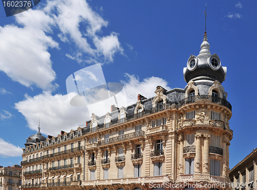 Image of french architecture in Montpellier