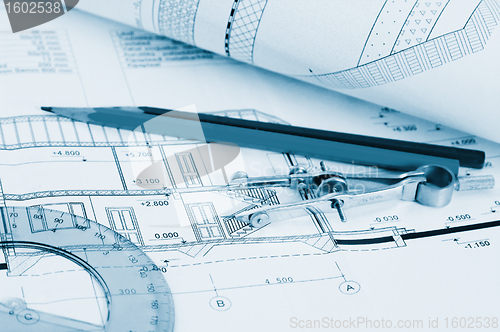 Image of Blueprints - professional architectural drawings 