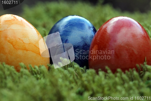 Image of easter eggs