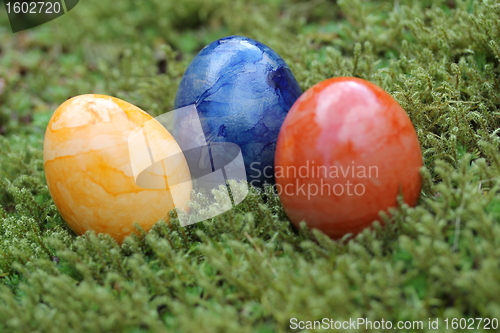 Image of easter eggs