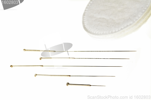 Image of acupuncture needles