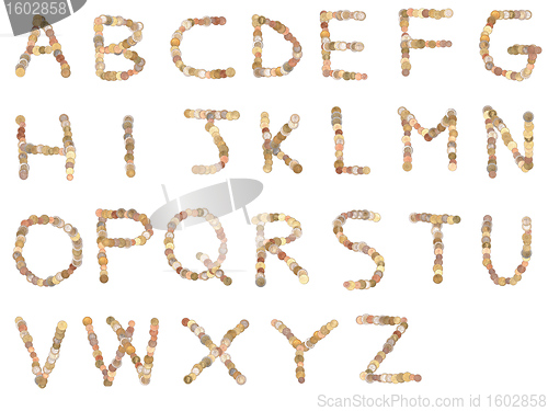 Image of Letters of the British alphabet