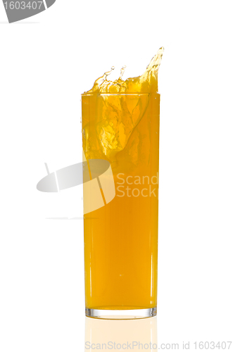 Image of Orange juice splash 