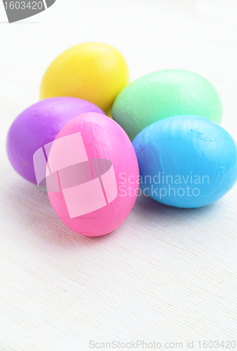 Image of easter eggs