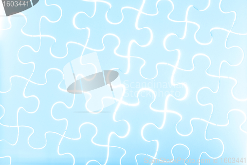 Image of Puzzle in blue