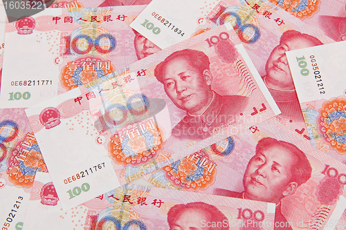 Image of Renminbi (RMB) bank notes