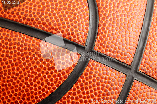 Image of basketball texture