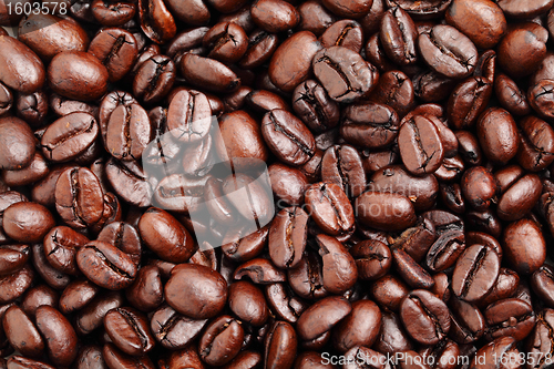 Image of coffee beans background