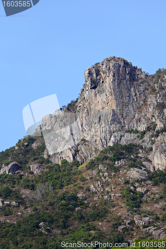 Image of Lion Rock in Hong Kong