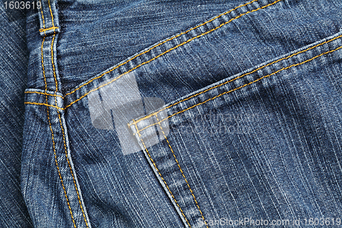 Image of jeans texture