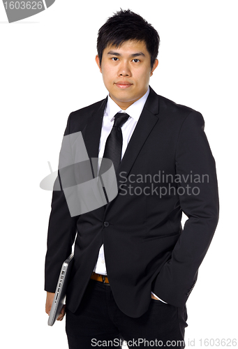 Image of asian business man