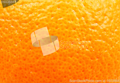 Image of orange peel close up