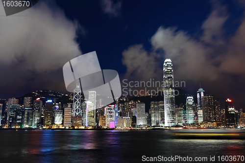 Image of Hong Kong at night