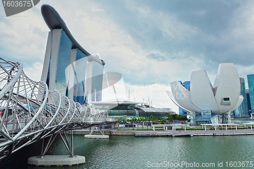 Image of harbor in Singapore