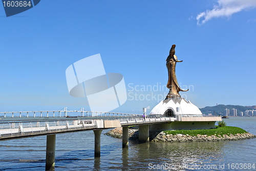 Image of statue of Kun Iam in macau