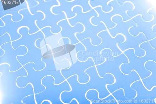 Image of Puzzle in blue