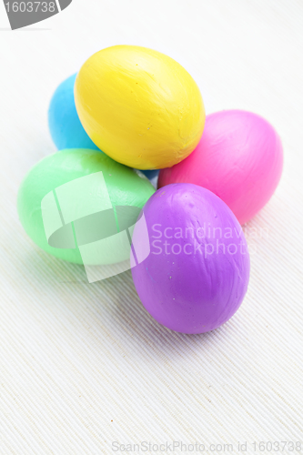 Image of colorful easter egg