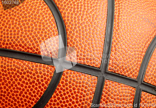 Image of basketball texture