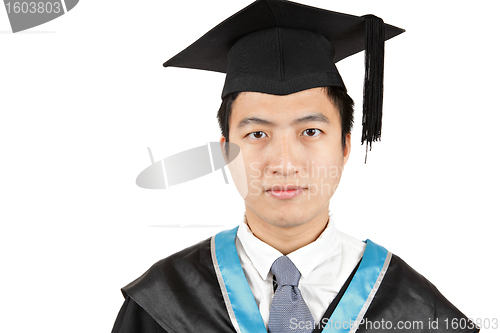 Image of Young Asian man graduation