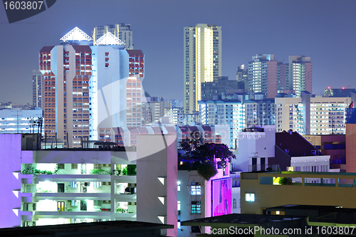 Image of Singapore at night