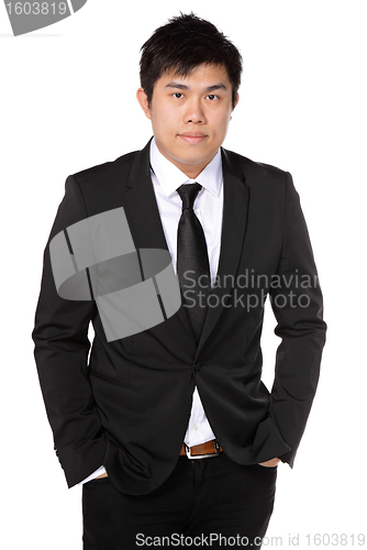 Image of young asian business man