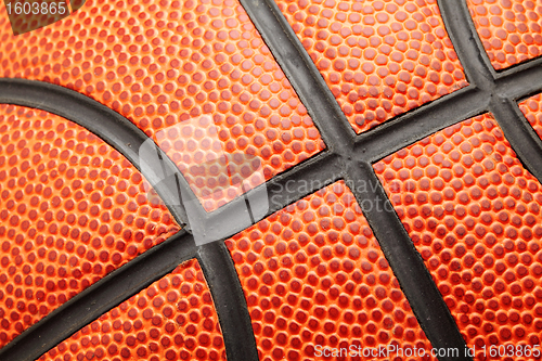 Image of basketball texture