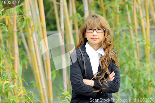 Image of young asian businesswoman