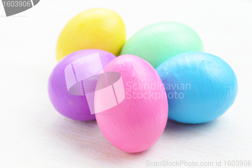 Image of colorful easter egg