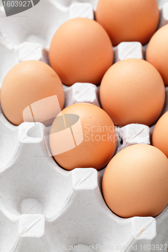 Image of eggs in box