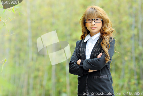 Image of young asian businesswoman