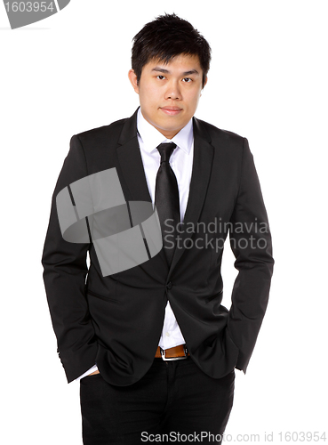 Image of young asian business man