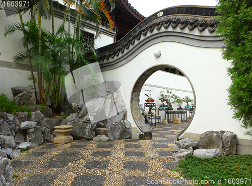 Image of garden in chinese style