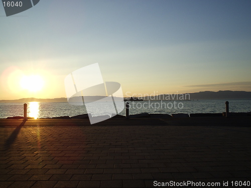 Image of Sunset in Trondheim