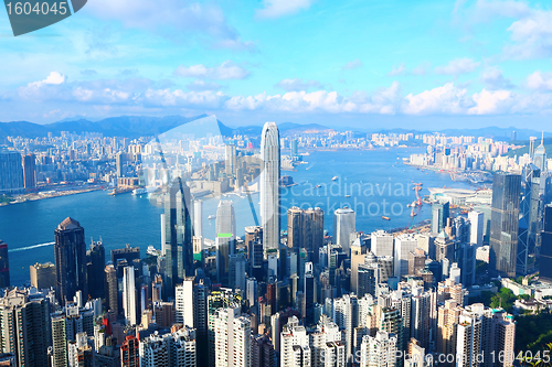 Image of Hong Kong downtown