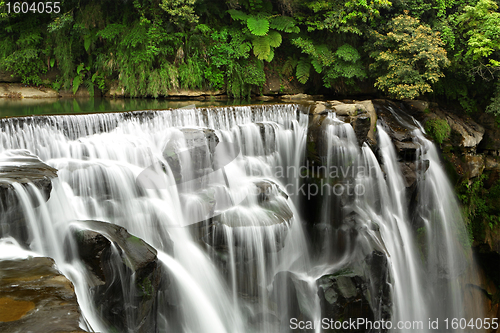 Image of waterfalls in shifen taiwan