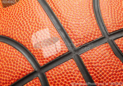 Image of basketball texture